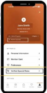 Marriott Bonvoy Verified Special Rates – MMP Access Confirmation