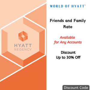 Hyatt Friends and Family Rate – FRIEND code access for World of Hyatt hotels