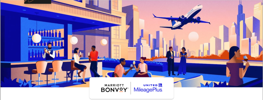 Marriott United summer 2026 promotion earning Bonvoy points and MileagePlus miles