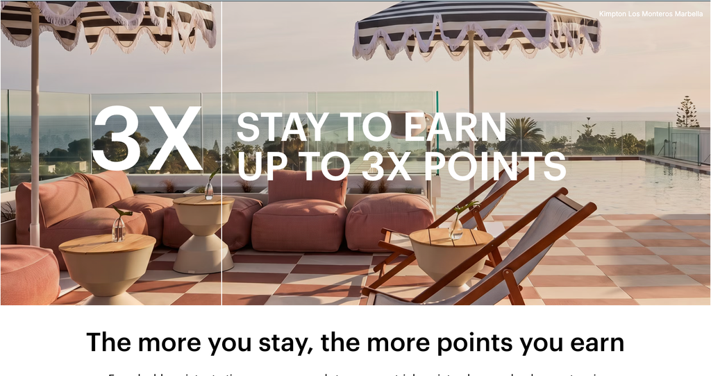 IHG Q4 2026 promotion up to 3X points guide
