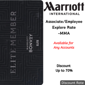 Marriott MMA Associate / Employee Explore Rate – Digital Account Access, Up to 70% Off